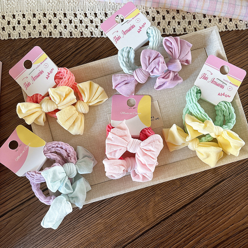 Kids Education School - High Elastic Color Block Terry Cloth