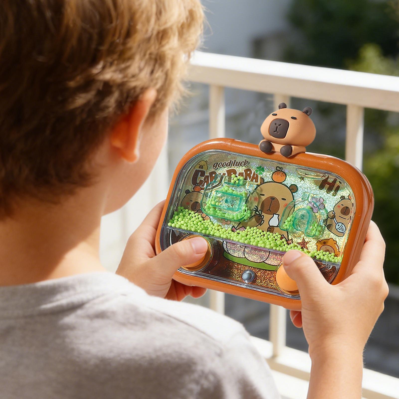Online Educational Games For Kids - Capybara Handheld Water Game with LED