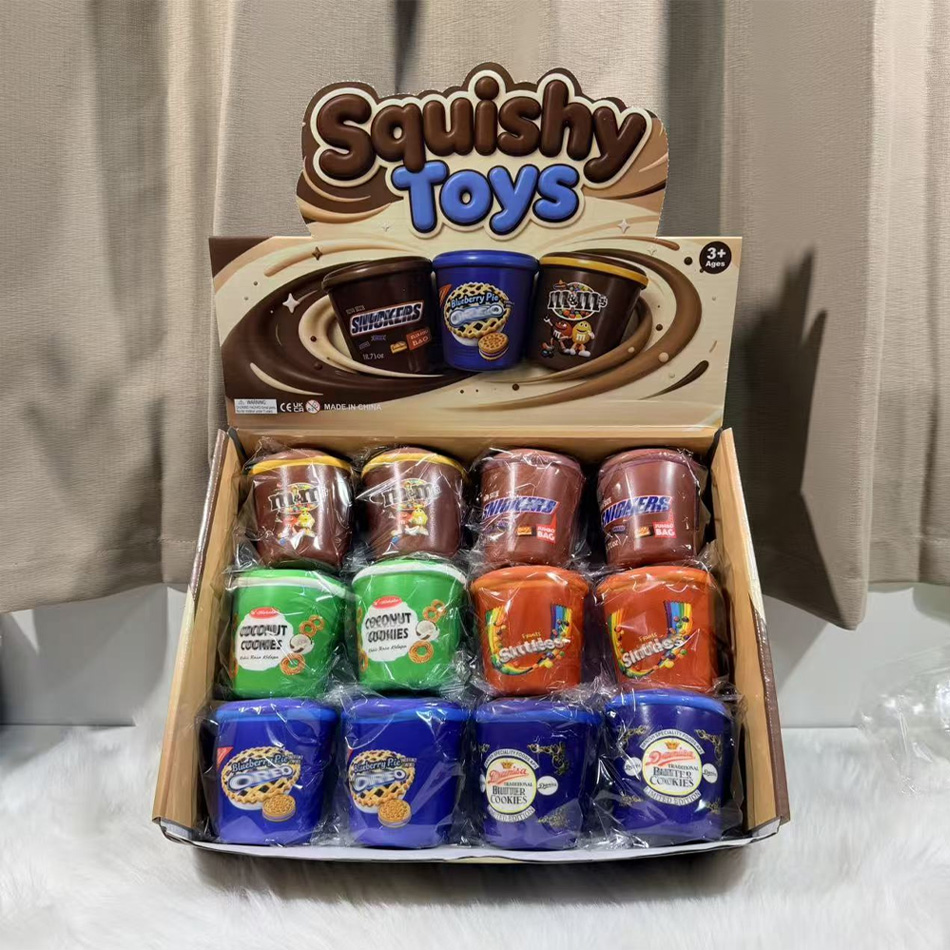 Kids Educational Songs - Slow Rising Chocolate Squeeze Squishy Sensory