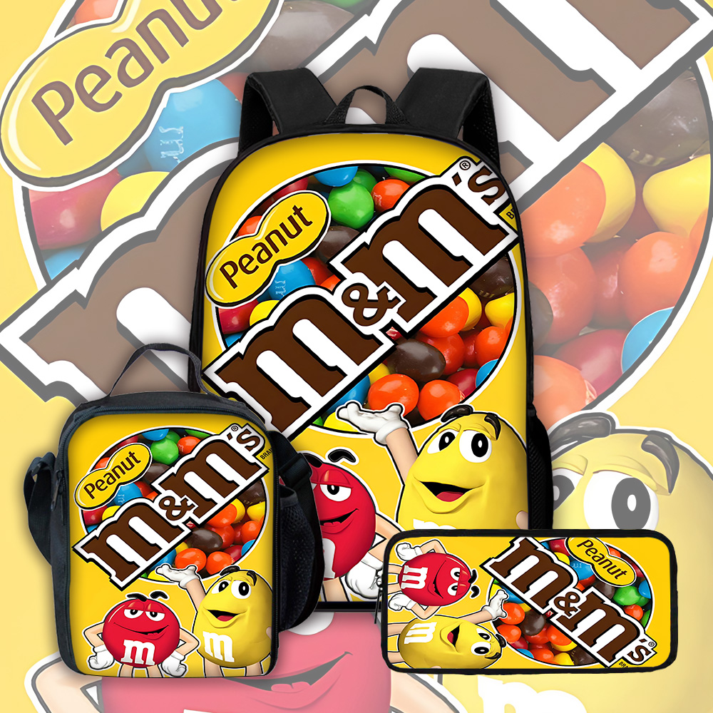 Cartoon Chocolate M-M&M's Logo - Kids Education School recension och pris