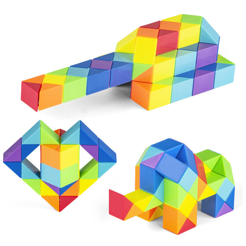 Rainbow Folding Magic Snake Cu - Kids Education Related recension och pris