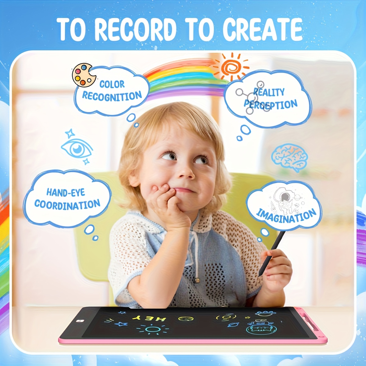 30pcs of 8.5 Inch LCD Drawing  - Kids Education Tablets recension och pris