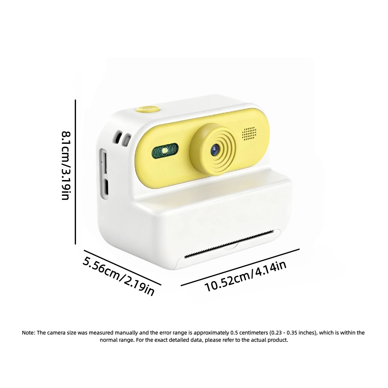 Instant Digital Camera Printin - Kids Early Education Photos recension och pris