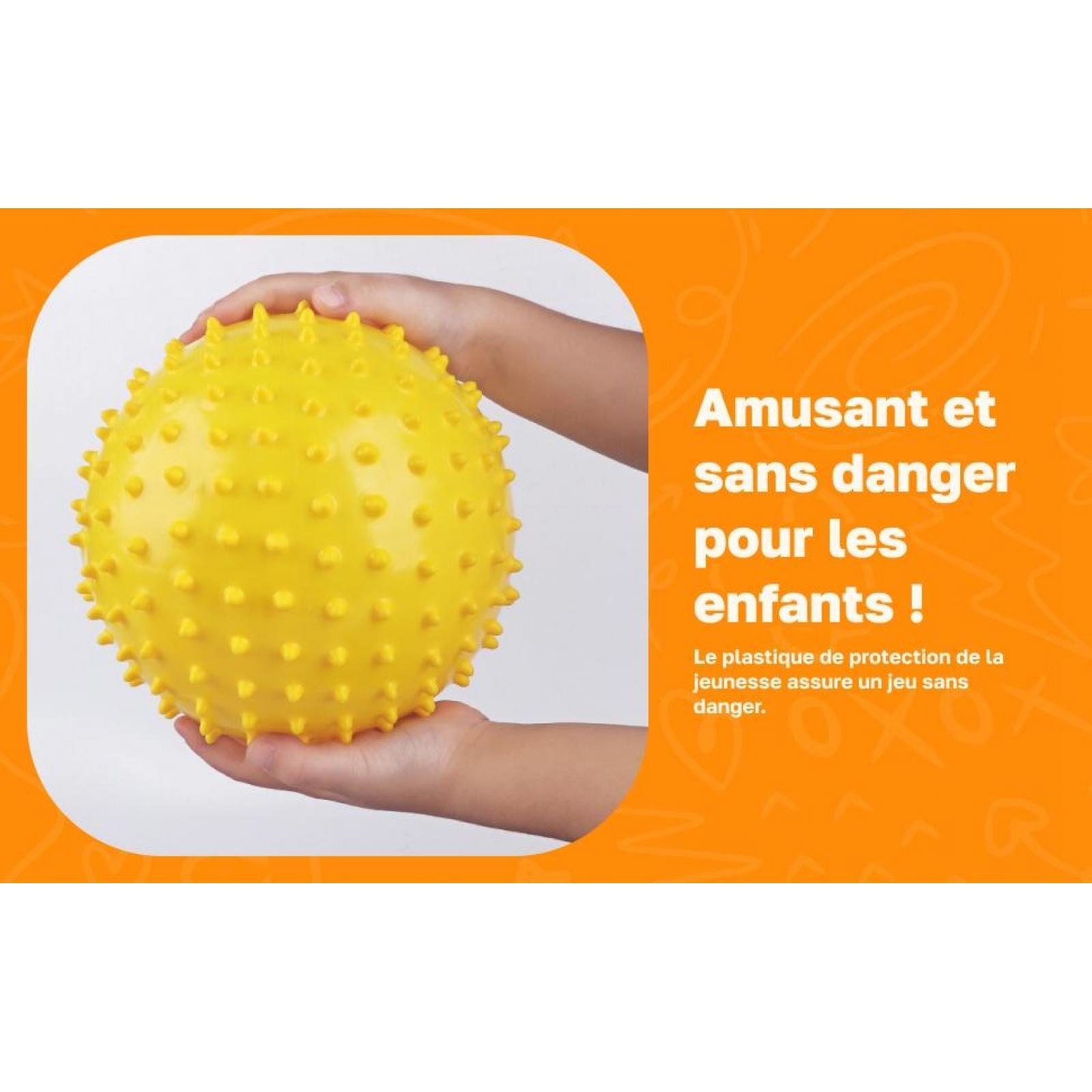 Yoga Massage Ball Soft PVC Ear - Kids Yoga Education recension och pris