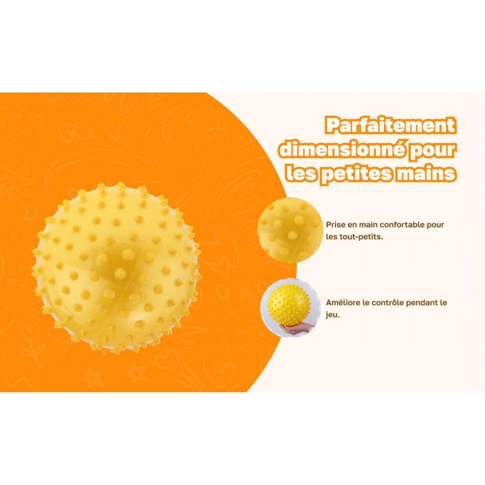 Yoga Massage Ball Soft PVC Ear - Kids Yoga Education recension och pris