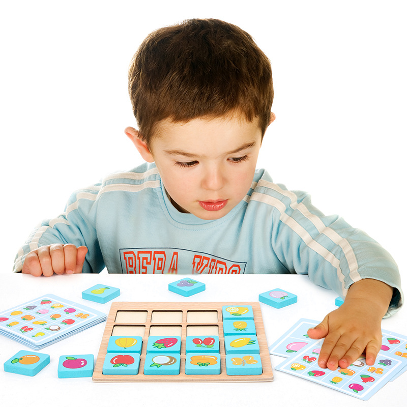 Children Wooden Puzzle Board G - Kids Early Education Photos recension och pris