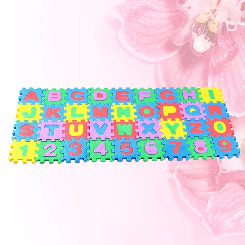 144pcs Number Alphabet Puzzle  - Kids Yoga Education recension och pris