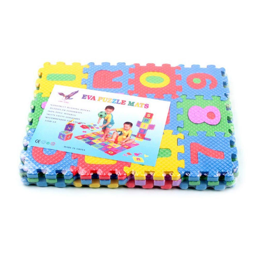 144pcs Number Alphabet Puzzle  - Kids Yoga Education recension och pris