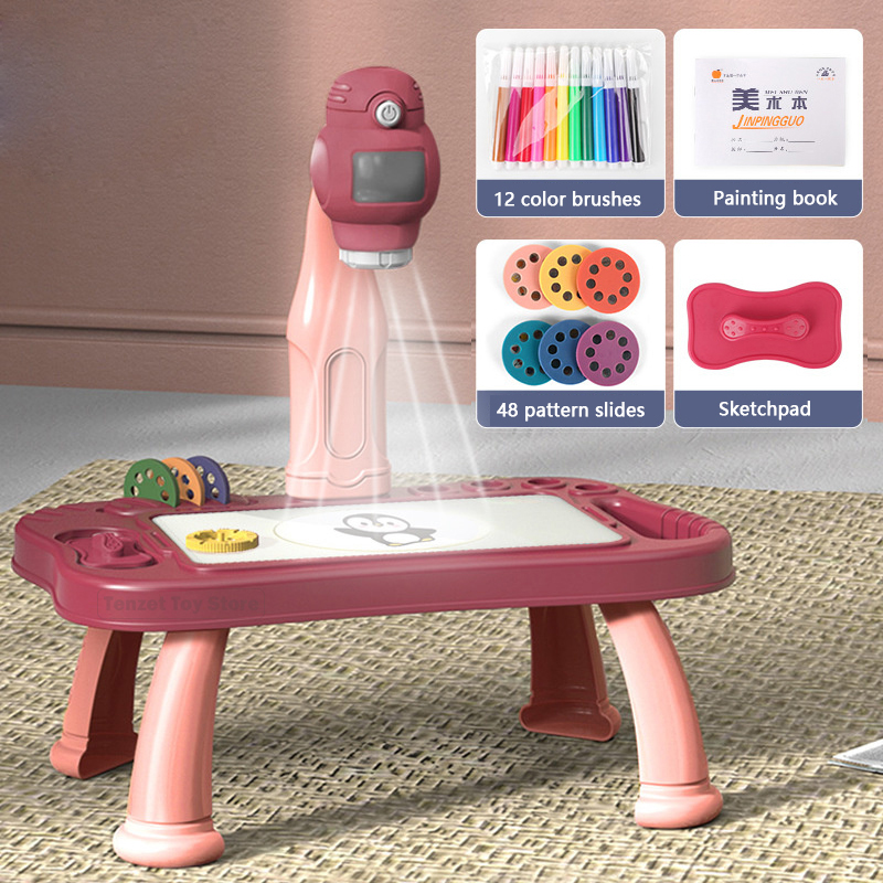 Smart Projector Kids Painting  - Kids Education Tablets recension och pris