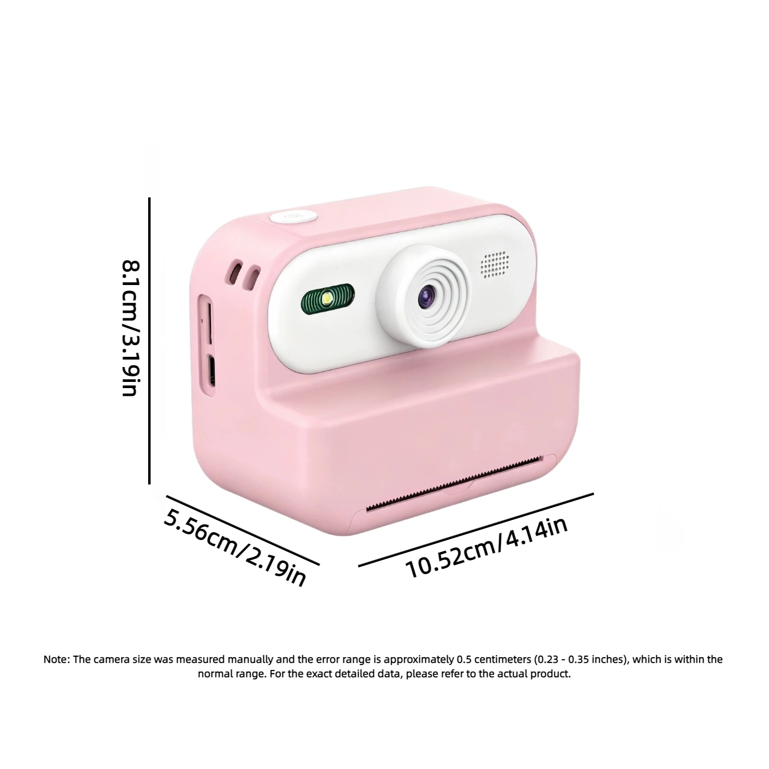 Digital Instant Camera Printin - Kids Early Education Photos recension och pris