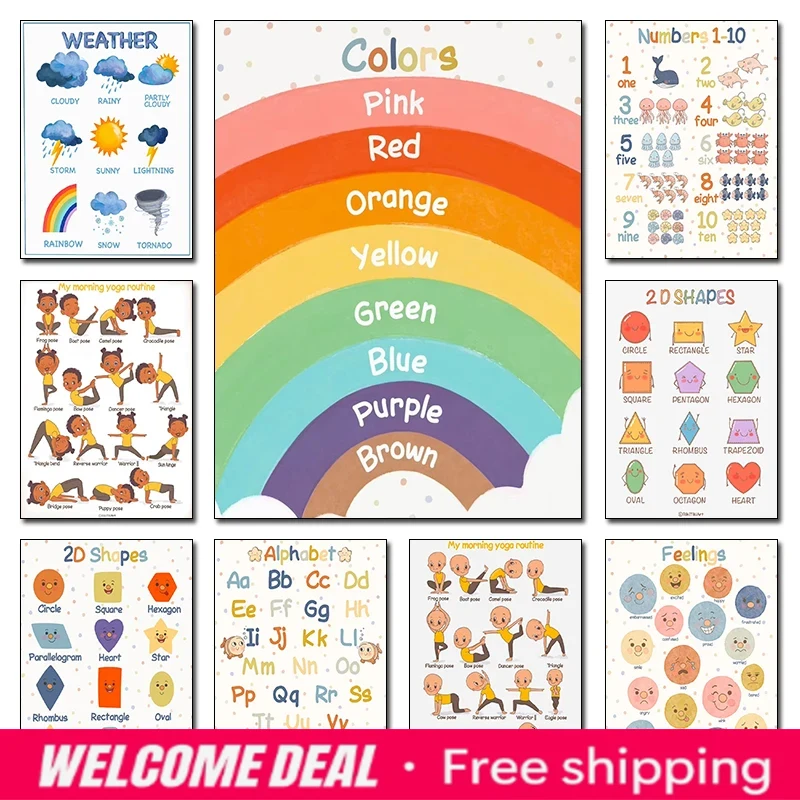 Montessori Educational Kids Yo - Kids Yoga Education recension och pris