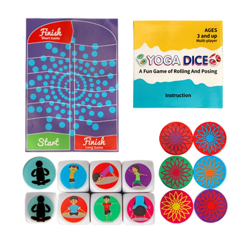 Exercise Dice For Kids Fun Kid - Kids Yoga Education recension och pris