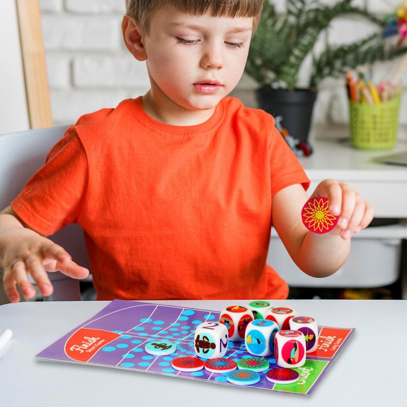 Exercise Dice For Kids Fun Kid - Kids Yoga Education recension och pris