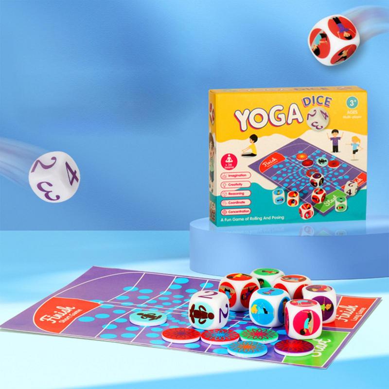Exercise Dice For Kids Fun Kid - Kids Yoga Education recension och pris