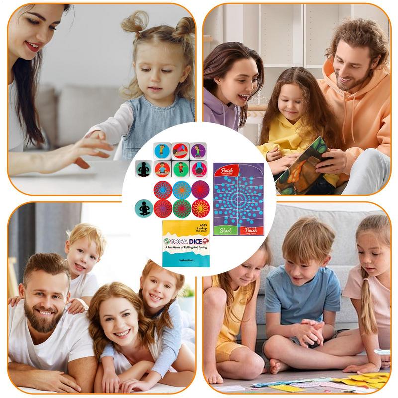 Exercise Dice For Kids Fun Kid - Kids Yoga Education recension och pris