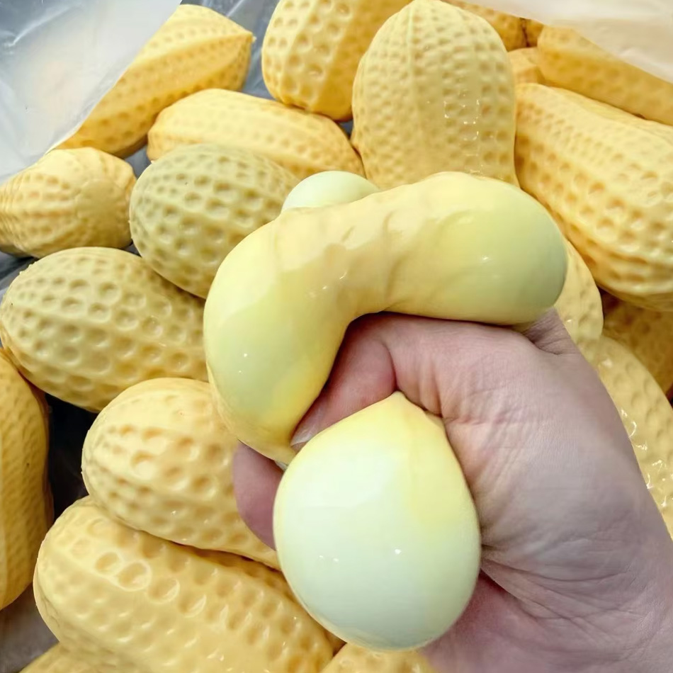 Squishy Peanut Stress Ball Squ - Kids Educational Songs recension och pris