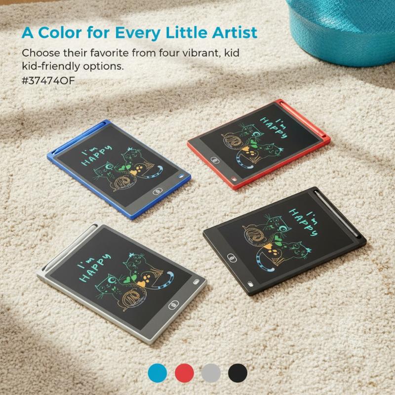 6.5 Inch LCD Drawing Writing T - Kids Education Tablets recension och pris