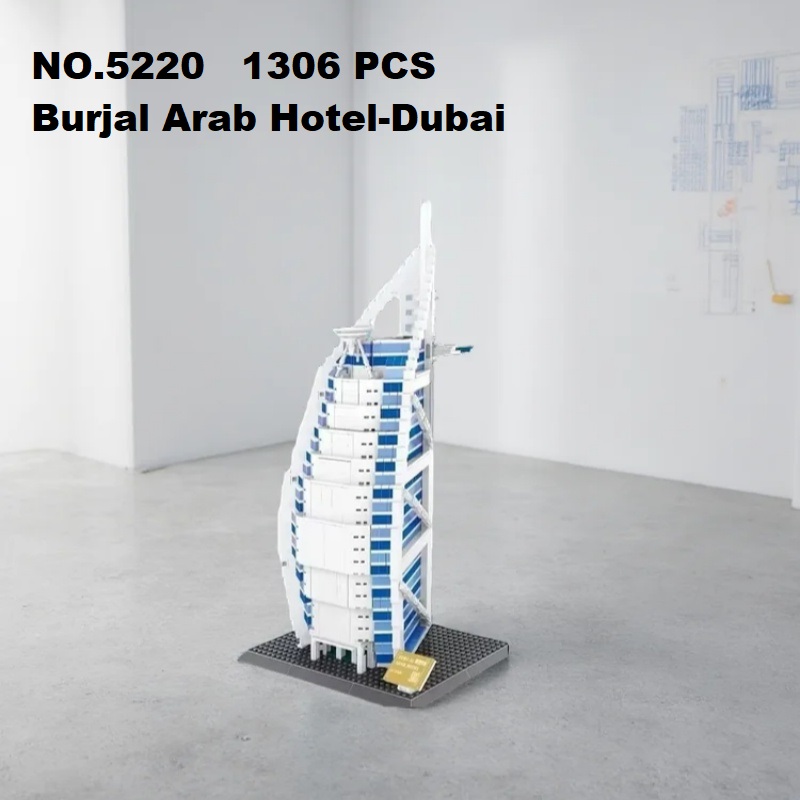 1306pcs Burjal Arab Hotel Duba - Kids Education In Dubai recension och pris