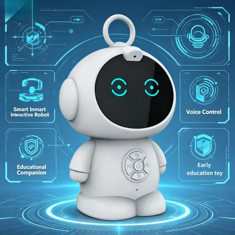 Smart AI Robot WiFi Early Educ - Kids Education School recension och pris