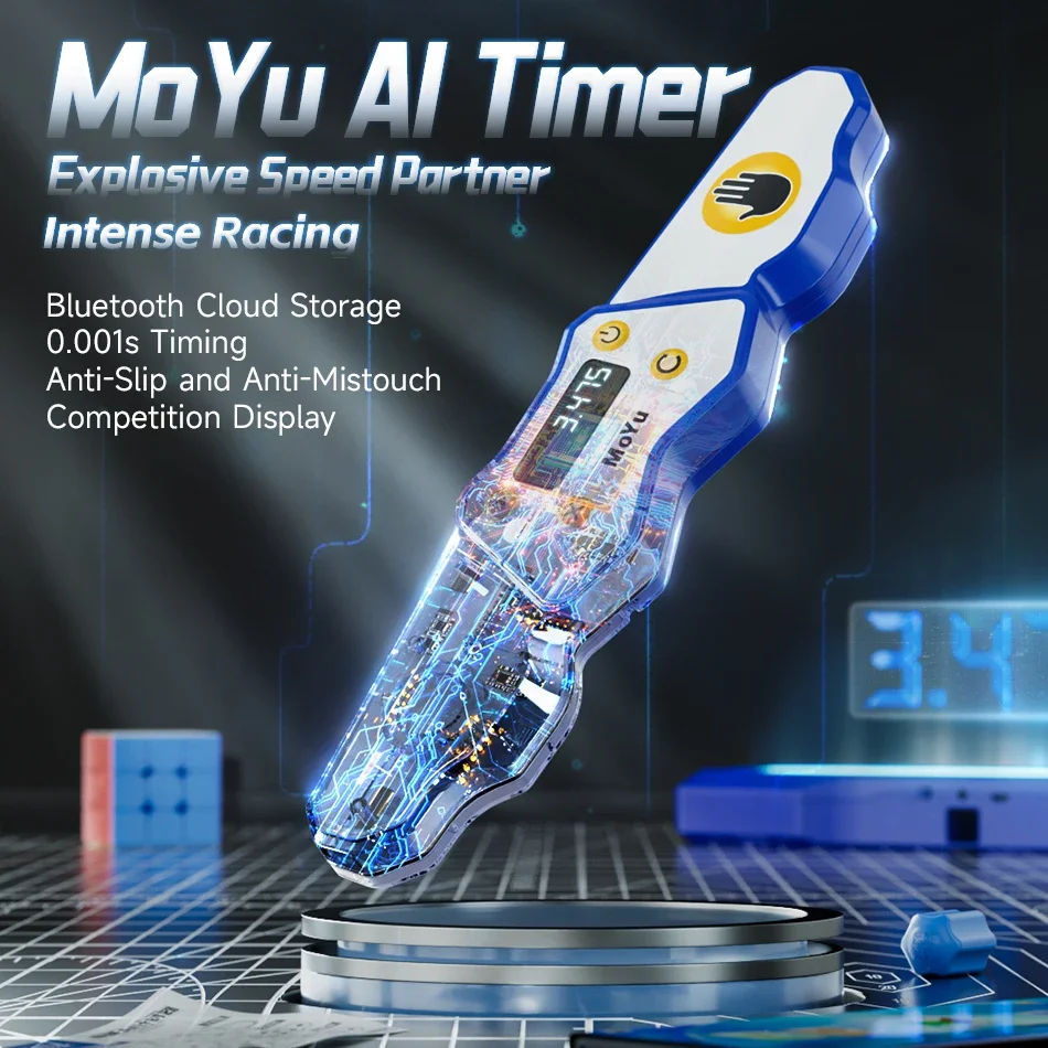 New MoYu Ai Timer Magic Cube P - Kids Education Related recension och pris