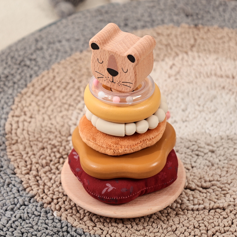 0-12 Months Cotton Rattle Toys - Kids Educational Songs recension och pris