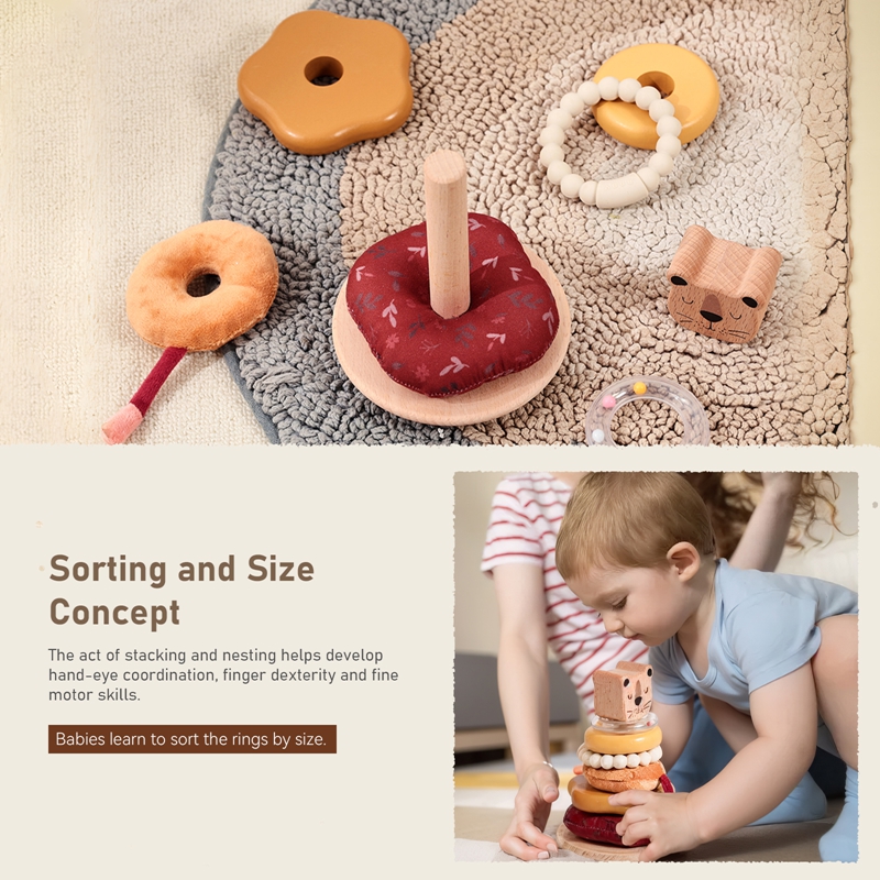 0-12 Months Cotton Rattle Toys - Kids Educational Songs recension och pris