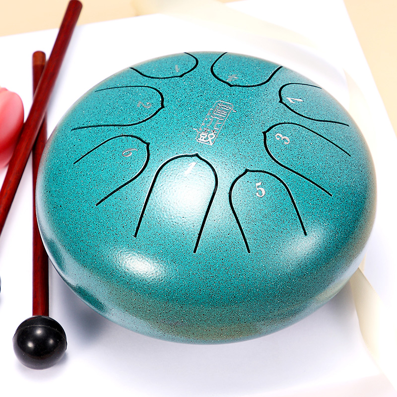 6 Inch Steel Tongue Drum Multi - Kids Yoga Education recension och pris