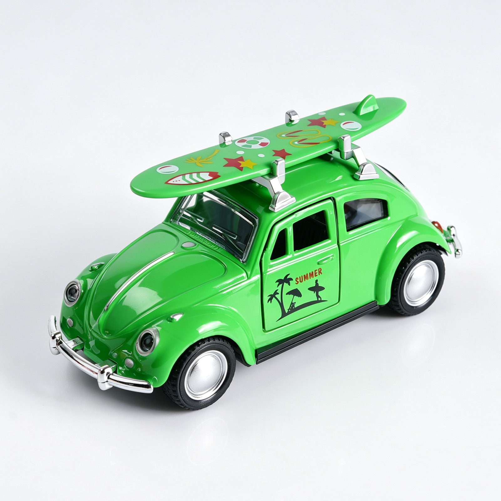 Retro Green Beetle Diecast Car - Online Educational Games For Kids recension och pris