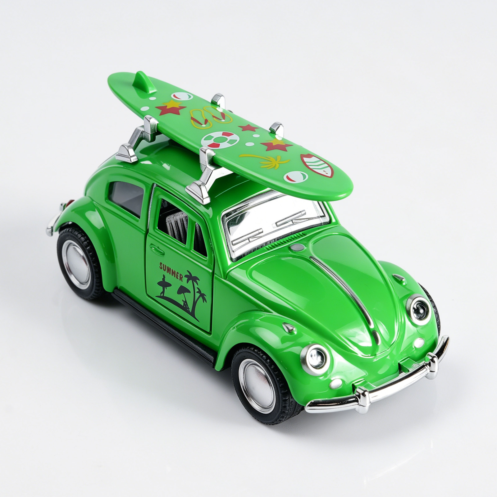 Retro Green Beetle Diecast Car - Online Educational Games For Kids recension och pris