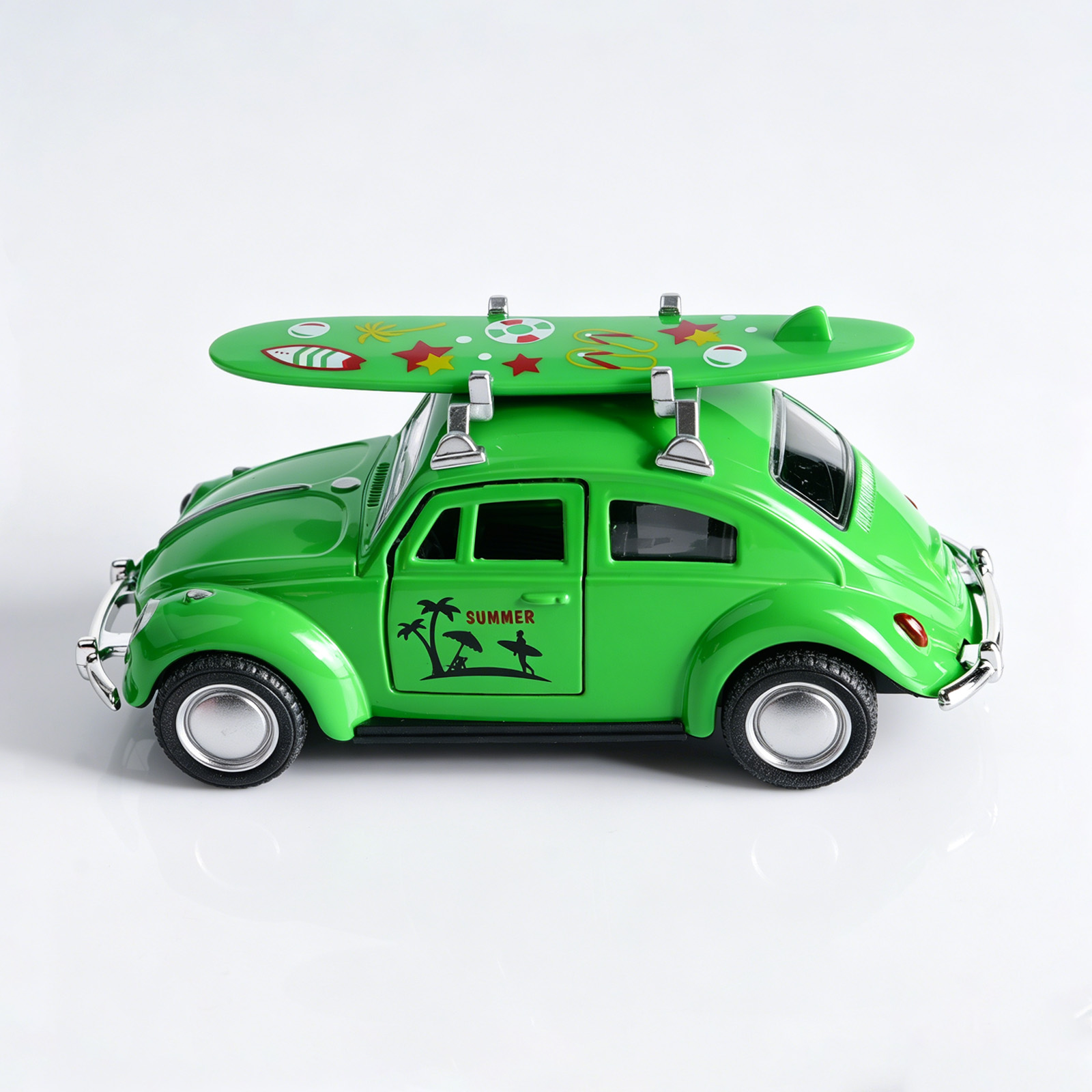 Retro Green Beetle Diecast Car - Online Educational Games For Kids recension och pris